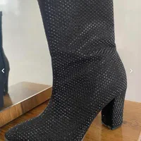 نیم بوت مجلسی تمام نگین نو سایز۳۸|کیف، کفش، کمربند|تبریز, |دیوار