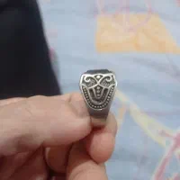 انگشتر تیتان با طرح ترکیه بارنگ ثابت باقیمت مناسب