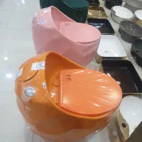 وارداتی روشویی ، توالت تخم مرغی رنگبندی