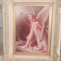 تابلو فرش فرشته|تابلو فرش|مشهد, عبادی|دیوار