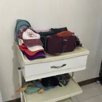 ترولی چرخ دار فلزی سالم