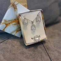 نیم ست نقره|جواهرات|قوچان, |دیوار