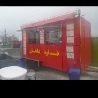 فوت تراک سیار کافه فست فود غلام حسین