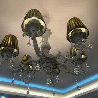 یک لوستر و ۲دیوارکوب|لوستر و چراغ آویز|ابهر, |دیوار