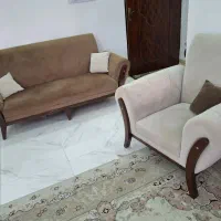 مبل سه نفره و تک‌نفره|مبلمان خانگی و میز عسلی|رشت, باهنر|دیوار