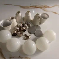 ست کامل قطعات لامپ LED ۱۵ وات