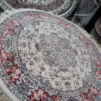 فرش اولیا دایره ۱۲۰۰شانه گرد ۱۵۰×۱۵۰ سایز