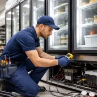 تعمیرات یخچال های فروشگاهی صنعتی
