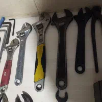 آچار و انبر دست انبر قفلی و لوله گیر همه با هم