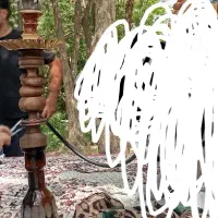 قلیان‌‌چوبی