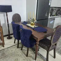میز نهارخوری ۶ نفره همراه با رانر
