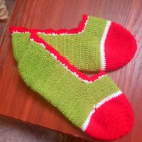 پاپوش های دست بافت درهر سایزی مناسب یلدا|لباس|یزد, |دیوار