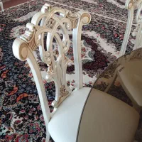 باسلام‌میزغذاخوری‌۸نفره‌به‌دلیل‌کمبودبودجه‌|میز و صندلی غذاخوری|گنبد کاووس, |دیوار