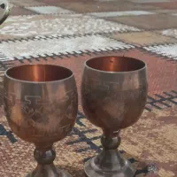 ظروف مسی آنتیک قدیمی|کلکسیون اشیاء عتیقه|بابل, |دیوار