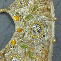 کیف نگین دار و مروارید خیلی خوشکل