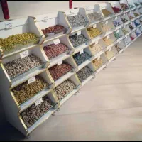 استند طبقاتی و قفسه آجیل و خشکبار و شکلات