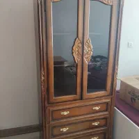 کمد چوبی کتابخانه و لباس