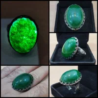 انگشتر های شجر و عقیق معدنی اعلا