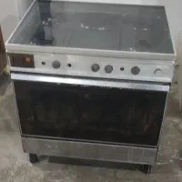 گاز تمام استیل فر دار برقی در حد|اجاق گاز و لوازم برقی پخت‌وپز|چابهار, |دیوار