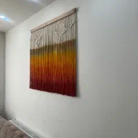 بومریس مکرومه|تابلو، نقاشی، عکس|محمدیه-قزوین, |دیوار