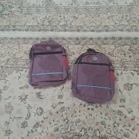 دوعدد کوله پشتی مدرسه