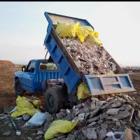 حمل نخاله با خاور ونیسان پخش مصالح