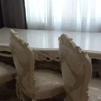 میز نهار خوری سلطنتی ۸نفره در حد نو