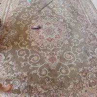 قالی ۱۲ متری گردویی گل برجسته