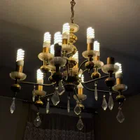 لوستر  ۱۲ شاخه|لوستر و چراغ آویز|کرج, گوهردشت|دیوار