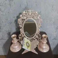 آینه و شمعدان و جا قرآنی سفره هفت سین