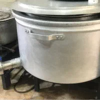 دیگ  شیردار دوجداره  منقل کباب پر