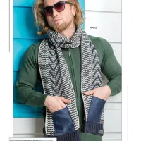 فروش ویژه شالگردن اکرولیک ترکیه با جیب جیر