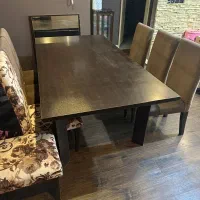 میز نهارخوری بهمراه ۸ عدد صندلی