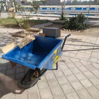 باسکول فرغونی تک چرخ الماس توزین مرغدار و دامدار