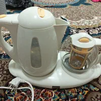 چای ساز برقی رنگ سفید