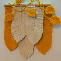 پرده مکرومه و‌لوستر