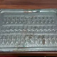 تابلو مسی قلمکاری قدیمی خشایارشاه