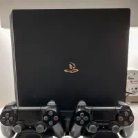 ps4pro دودسته با تمام لوازم