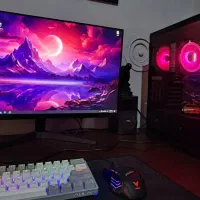 سیستم گیمینگ نسل ۱۲ با مانیتور