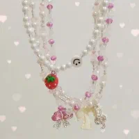 گردنبند منجوقی کریستالی