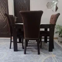 میز نهار خوری ۴ نفره|میز و صندلی غذاخوری|رشت, باهنر|دیوار