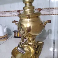 سماور برنج زغالی|صنایع دستی و سایر لوازم تزئینی|اردبیل, |دیوار