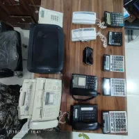 تعدادی تلفن .فاکس.ماشین حساب. رول ایتیم|تلفن رومیزی|مشهد, شهید احمدی روشن|دیوار