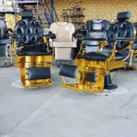 صندلی آرایشگاهی / صندلی پدالی / صندلی جک دستی