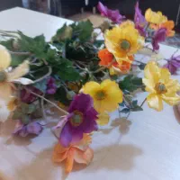 شاخه گل مصنوعی  یاس وارداتی|گل مصنوعی|ایذه, |دیوار