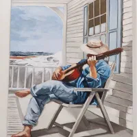 تابلو نقاشی رنگ روغن