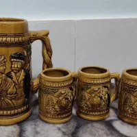 پارچه ولیوان سفالی