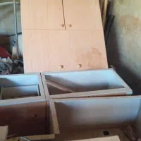 یکسری کابینت فلز گالوانیزه 6 تیکه با لوازمات|مصالح و تجهیزات ساختمان|فرمهین, |دیوار