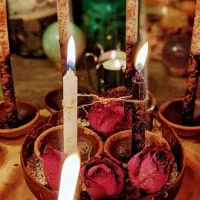فال شمع و چای