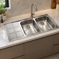 سینک ظرفشویی استیل توکار و روکار